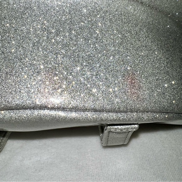 Lux de Ville Meowser Silver Sparkle Sash Bag - Picture 14 of 14
